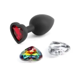 ΠΡΩΚΤΙΚΟ PLUG NS NOVELTIES GLAMS ΜΑΥΡΟ 6,3CM 1TEM