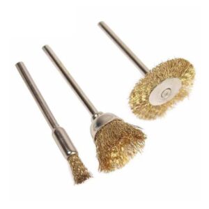 ΣΥΡΜΑΤΟΒΟΥΡΤΣΕΣ ΔΡΑΠΑΝΟΥ ΜΕ ΑΞΟΝΑΚΙ Ø3mm, ΣΕΤ 3 ΤΜΧ