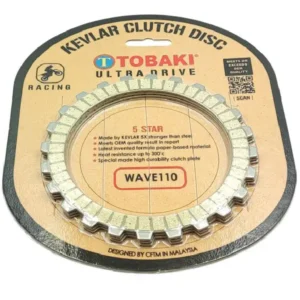 ΔΙΣΚΟΙ ΣΥΜΠΛΕΚΤΗ RACING KEVLAR WAVE 110i TOBAKI 3ΤΕΜ.