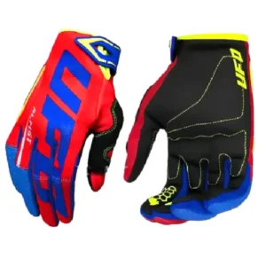 ΓΑΝΤΙΑ MX ENDURO  ΚΟΚΚΙΝΟ ΜΠΛΕ ΜΑΥΡΟ
