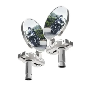 ΚΑΘΡΕΠΤΕΣ ΑΝΤΙΒΑΡΟΥ BarEnd Mirrors - Silver ΖΕΥΓ 2TEM. OX578 OXFORD (OX121)