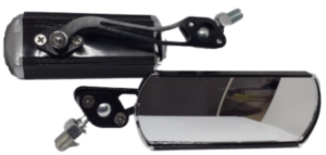 ΚΑΘΡΕΠΤΕΣ ΟΡΘΟΓΩΝΙΟΙ ΜΑΥΡΟΙ ΝΙΚΕΛ ΖΕΥΓΟΣ 8ΜΜ ΜΕ ΑΝΤΑΠΤΟΡΕΣ