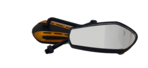 ΚΑΘΡΕΠΤΕΣ ΤΡΙΓΩΝΙΚΟΙ ΜΑΥΡΟΙ ΧΡΥΣΟΙ ΖΕΥΓΟΣ 8ΜΜ