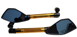 ΚΑΘΡΕΠΤΕΣ ΠΟΛΥΓΩΝΙΚΟΙ ΧΡΥΣΟ ΑΛΟΥΜΙΝΙΟΥ ΣΕΤ 2ΤΕΜ 25ΜΜ