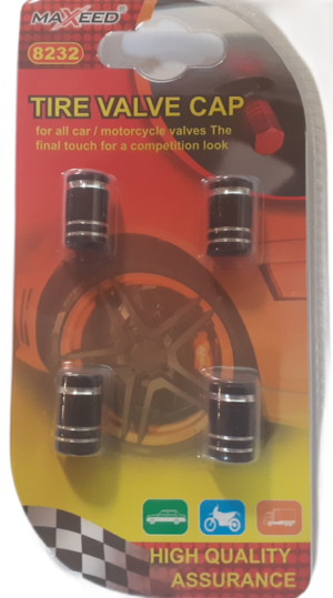 ΤΑΠΕΣ-ΒΑΛΒΙΔΩΝ ΕΛΑΣΤΙΚΩΝ 4ΤΕΜ. ΜΑΥΡΟ