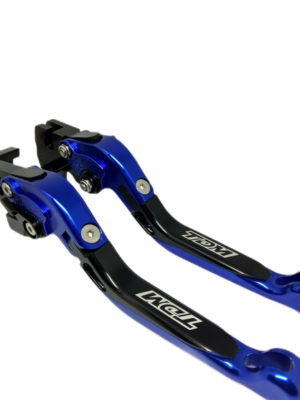 ΜΑΝΕΤΕΣ TDM 900 2002-2003 ΡΥΘΜΙΖΟΜΕΝΕΣ ΣΠΑΣΤΕΣ ΜΠΛΕ ΜΑΥΡΟ ΜΕ  ΛΟΓΟΤΥΠΟ