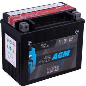 ΜΠΑΤΑΡΙΑ INTACT BIKE POWER AGM BATTERY YTX12-BS 12V 10AH 1TEM