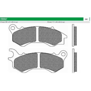 ΤΑΚΑΚΙΑ FD0467EL PCX 125 150 NEWFREN ΕΜΠΡΟΣ
