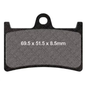 ΤΑΚΑΚΙΑ ΟΡΓΑΝΙΚΑ EBC FA252 TDM 900 T-MAX 500 ΕΜΠΡΟΣ