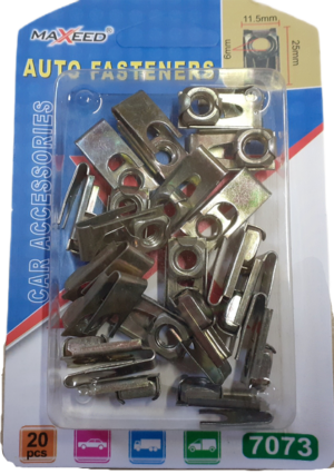 ΣΕΤ ΠΛΑΚΑΚΙΑ ΜΕ ΠΑΞΙΜΑΔΙ Μ6 ΑΥΤΟΚΙΝΗΤΟΥ,ΜΟΤΟΣΥΚΛΕΤΕΣ 20TEM.