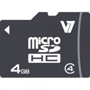 Κάρτα micro SD V7 VAMSDH4GCL4R-2E 4GB