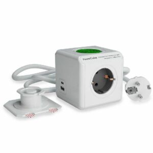 Πολύπριζο με 3 Πρίζες ασυρματη φορτιση & usb Allocacoc