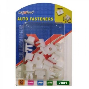 ΠΛΑΣΤΙΚΑ ΤΕΤΡΑΓΩΝΑ ΚΛΙΠ 8ΜΜ ΓΙΑ ΑΥΤΟΚΙΝΗΤΟ