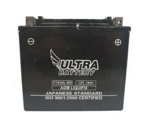 ΜΠΑΤΑΡΙΑ ULTRA YTX20L-BS 12V 18AH 1TEM ΧΟΝΔΡΙΚΗ-ΛΙΑΝΙΚΗ