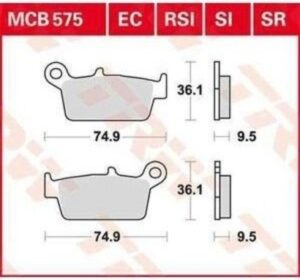 ΤΑΚΑΚΙΑ MCB575 TRW LUCAS ΓΕΡΜΑΝΙΑΣ F131
