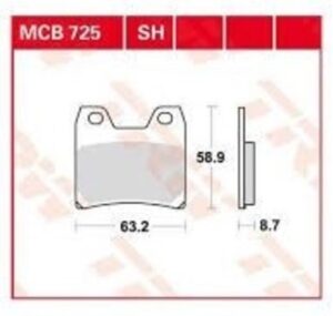ΤΑΚΑΚΙΑ MCB725 TRW LUCAS ΓΕΡΜΑΝΙΑΣ F348