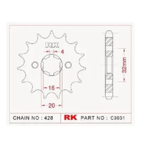 ΓΡΑΝΑΖΙ ΕΜΠΡ CRYPTON CRYPTON X 14Δ RK ΜΑΛ