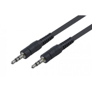 ΚΑΛΩΔΙΟ JACK STEREO ΣΕ JACK STEREO 3.5MM, NICKEL, BLACK, 1.5M,POWERTECH
