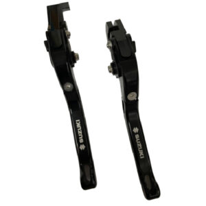 ΜΑΝΕΤΕΣ SUZUKI VSTROM 650 04-10 ΜΕ LOGO SUZUKI 2004 2010 ΡΥΘΜΙΖΟΜΕΝΕΣ ΣΠΑΣΤΕΣ  ΜΑΥΡΕΣ