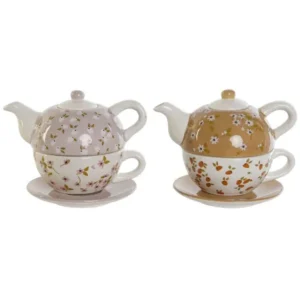 ΤΣΑΓΙΕΡΑ DKD HOME DECOR ΛΕΥΚΟ ΠΡΑΣΙΝΟ ΜΟΥΣΤΑΡΔΙ ΑΝΟΙΚΤΟ ΡΟΖ DOLOMITE  750 ML 1TEM