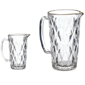 ΚΑΝΑΤΑ ΔΙΑΜΑΝΤΙ ΧΡΥΣΟ ΚΡΥΣΤΑΛΛΙΝΟ 1L (17,8 x 12 x 19,5 cm) 1TEM