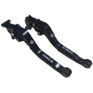 ΜΑΝΕΤΕΣ YAMAHA MT07 2014-2015 ΣΠΑΣΤΕΣ ΡΥΘΜΙΖΟΜΕΝΕΣ ΜΑΥΡΕΣ ΜΕ LOGO