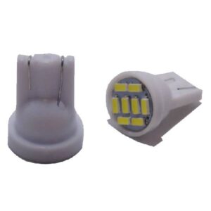 ΛΑΜΠΕΣ Τ10 8LED 12V ΛΕΥΚΟ ΦΩΣ 2ΤΕΜ.