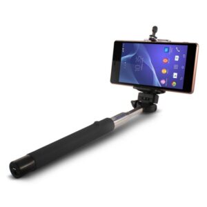 Επεκτάσιμο Κοντάρι Selfie Bluetooth KSIX 45 mAh Μαύρο