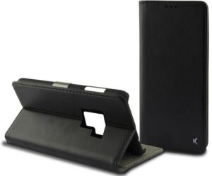 Θήκη Flip-Cover για το Κινητό Galaxy S9 Plus KSIX Slim Μαύρο