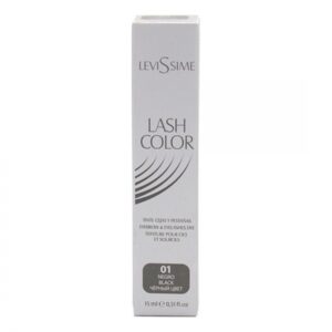 ΒΑΦΗ ΓΙΑ ΒΛΕΦΑΡΙΔΕΣ LEVISSIME 01 ΜΑΥΡΟ (15 ML)