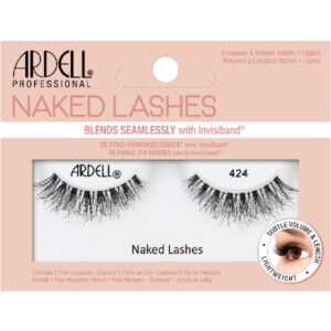 Ardell Naked Ψεύτικες Βλεφαρίδες 424 σε Μαύρο χρώμα