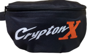 ΤΣΑΝΤΑΚΙ ΜΕΣΗΣ ΜΕ ΛΟΓΟΤΥΠΟ CRYPTON-Χ ΜΑΥΡΟ