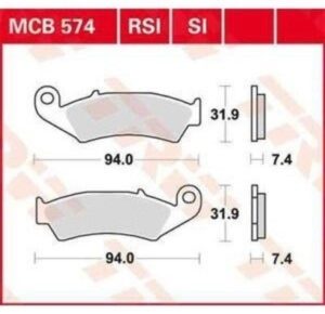 ΤΑΚΑΚΙΑ MCB574 TRW LUCAS ΓΕΡΜΑΝΙΑΣ F125