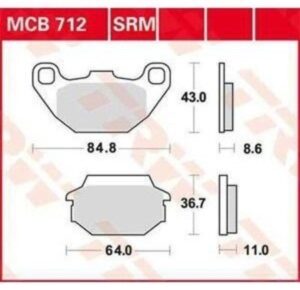 ΤΑΚΑΚΙΑ MCB712SRM TRW LUCAS ΓΕΡΜΑΝΙΑΣ F305