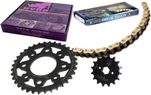 ΑΛΥΣΙΔΟΓΡΑΝΑΖΑ  ΠΑΠΙ KMC SPIKE 125 14T 41T 428 120L RYNO ΧΡΥΣΗ ΕΝΙΣΧ. ΑΛΥΣΙΔΑ - (ΤΛΝ)
