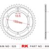 ΓΡΑΝΑΖΙ ΤΑΜΠ B5610 47Δ 300 RK TRANSALP 600 700