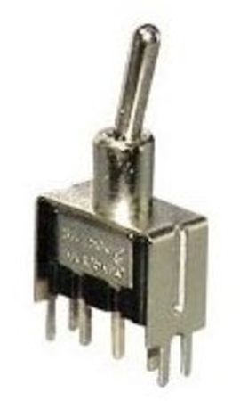 Mini Power Switch ON/OFF 3A 2P MTS-101-A1 LZ Μικροδιακόπτης Τροφοδοσίας